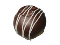 Jennifer's classic dark chocolate truffle with Madagascar Vanilla.